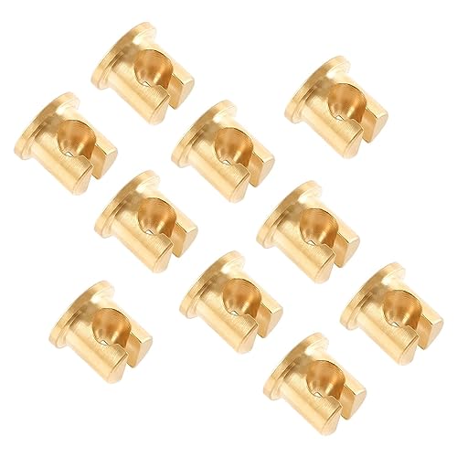 FUSCH 10X Carburetor Cable End Stop Guide Clips Compatible with Yamaha Polaris Suzuki ATV UTV Motorcycle Replace#: 1UY-14155-00-00