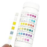 Swimming Pool Test Strips for Above Ground Pool, PH, Total Chlorine, Free Chlorine/Bromine, Total Al