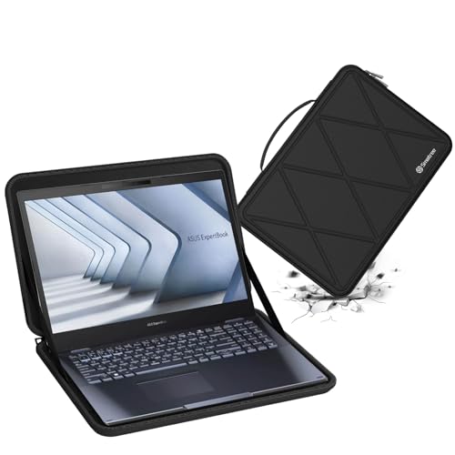 Image of Smatree Hard EVA Protective Sleeve Case Compatible for 15.6 inch ASUS ExpertBook B2 B2502C Laptop, for 15.6 inch ASUS ExpertBook B2 Flip B2502F Anti-Shock Notebook Bag (X8289)