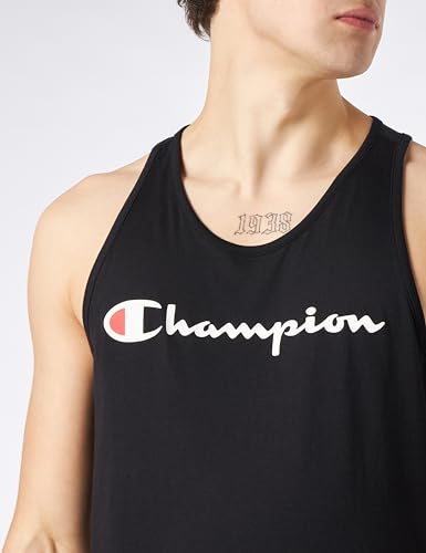 Camiseta de Tirantes Champion Legacy Icons para Hombre Ideal para Entrenar en Verano 2