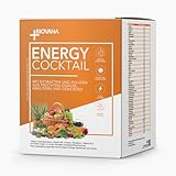 Biovana Energy Cocktail | Natürliche Energie für den Tag | Mit wertvollen Pflanzenstoffen & essentiellen Vitaminen | 450 g