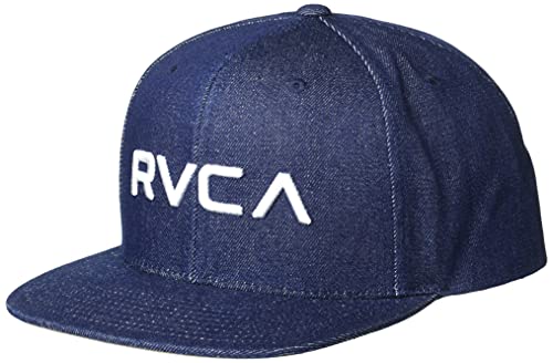 Image of RVCA Men's Adjustable Snapback Straight Brim Hat