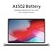 A1502 A1582 Battery for MacBook Pro 13 inch Retina (Early 2015, Mid 2014, Late 2013) POWERWOO A1493 Battery Replacement - High Performance [11.42V/ 74.9Wh]