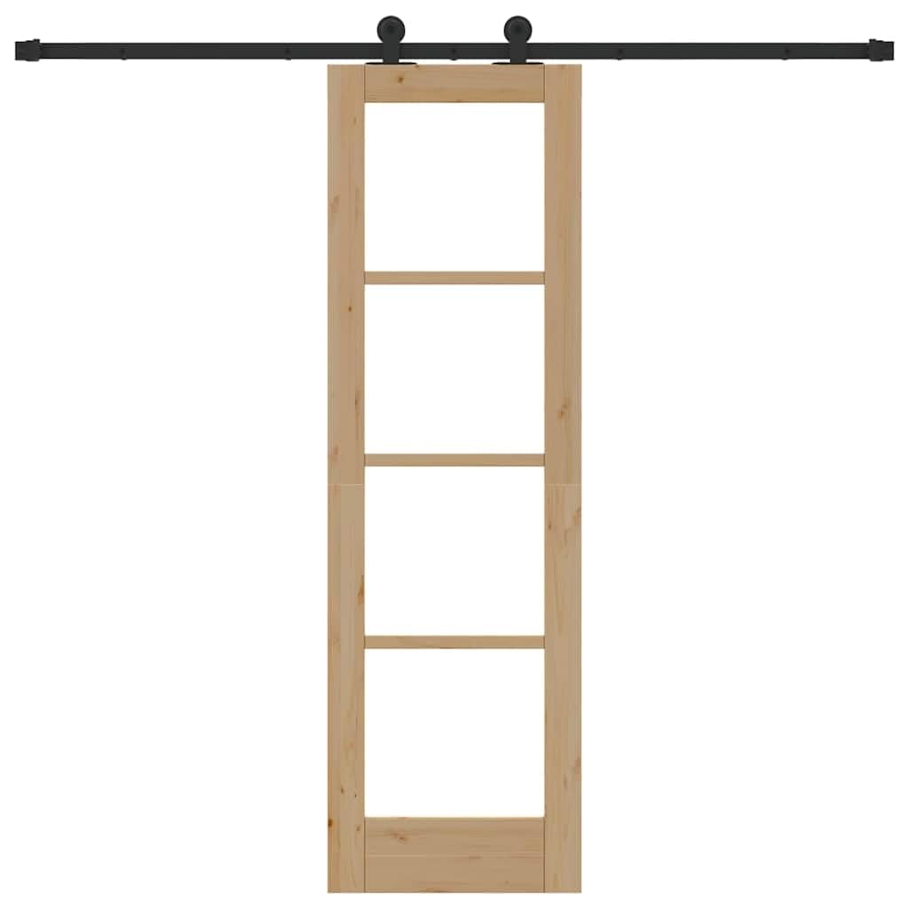 Porta scorrevole Orkdal naturale, 61 x 198,5 cm, in legno