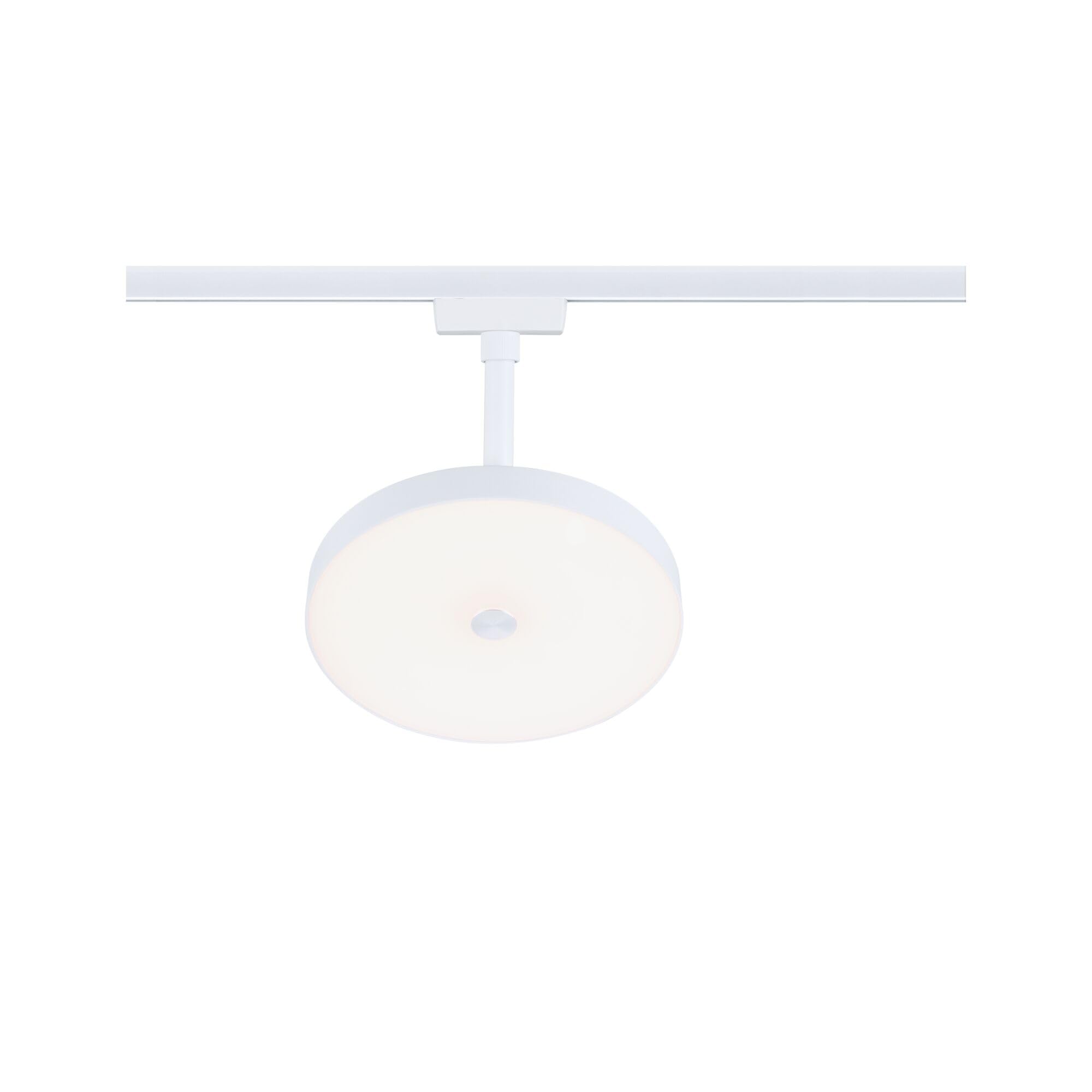 Paulmann 94895 URail Spot sur rail LED 3 Step Dim Hildor 850 lm 15 W 3000 K 230 V blanc signal Système de rail URail