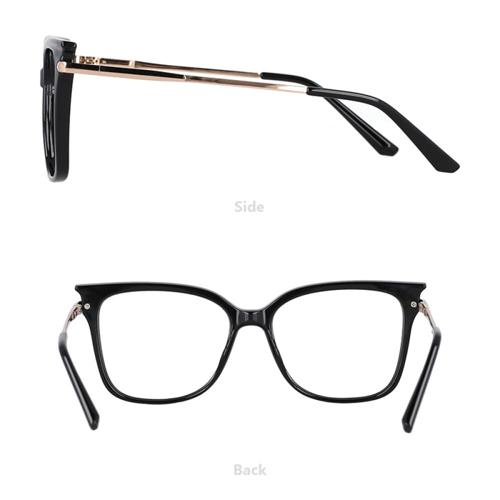 Damskie okulary antyniebieskie światło oprawki gradientowe oprawka wiosenna noga kocie oko damskie okulary