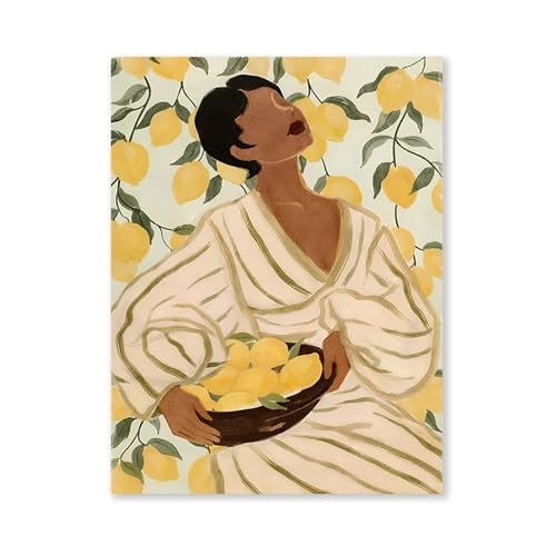 Póster de estilo cabina para decorar paredes vacías con arte mediterráneo abstracto moderno