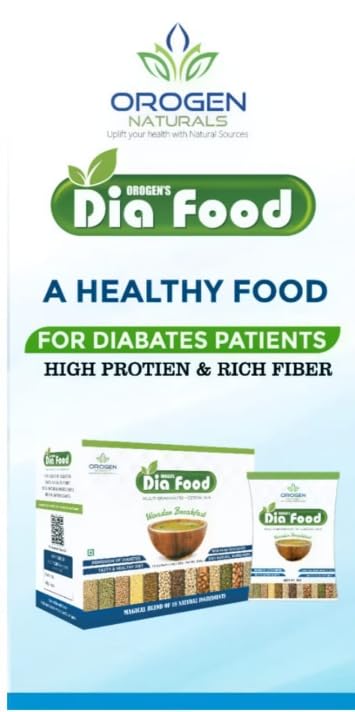 Orogen Dia Food, High Protein and Rich Fiber Health Food for Diabetes Patients