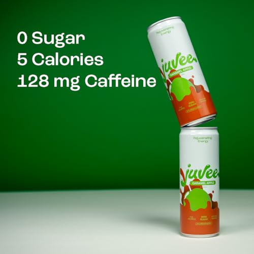Juvee Rejuvenating Energy Drink. Sugar Free Energy Drinks. Taurine, Vitamin B12, Vitamin B6. 128 Mg Of Caffeine. L-Theanine For Mood Support. Panax Ginseng For Focus. Vitamin C For Immune Support. Gluten Free 12 Oz thumb #3