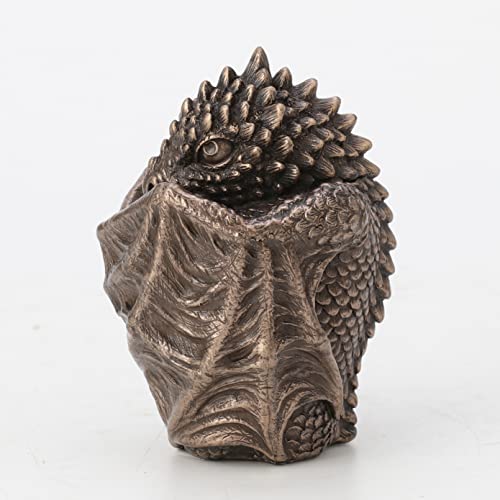 Statue bébé dragon résine Veronese Design statuette bronze 8,9cm - 5