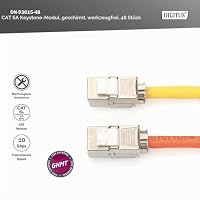 DIGITUS Keystone-Modul Cat 6A – 48 Stück – Geschirmt – 500 MHz 10Base-T – Ansicht 5