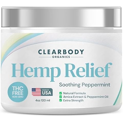 Clearbody Organics Hemp Cream Maximum Strength Cover