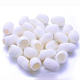 perfect2desire Cocoon Organic Natural White Silk Cocoon for Cleanser Facial Massage & Scrub