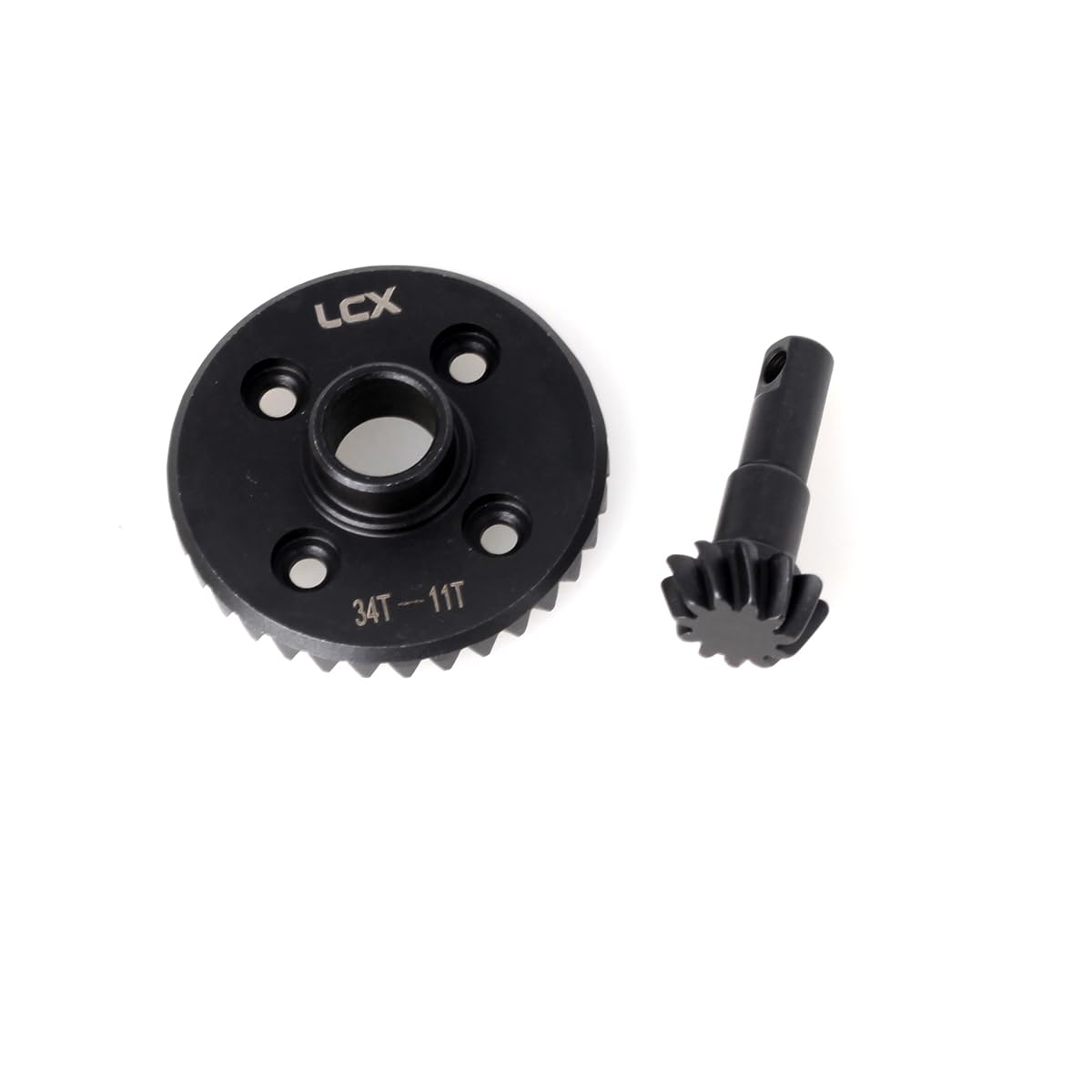 LCX 1/10th RC Crawler Car Heavy Duty Differential Gear Bevel Gear Set Axle Gears -34T/11T for TRX4 TRX6, Upgrades Parts Accessories