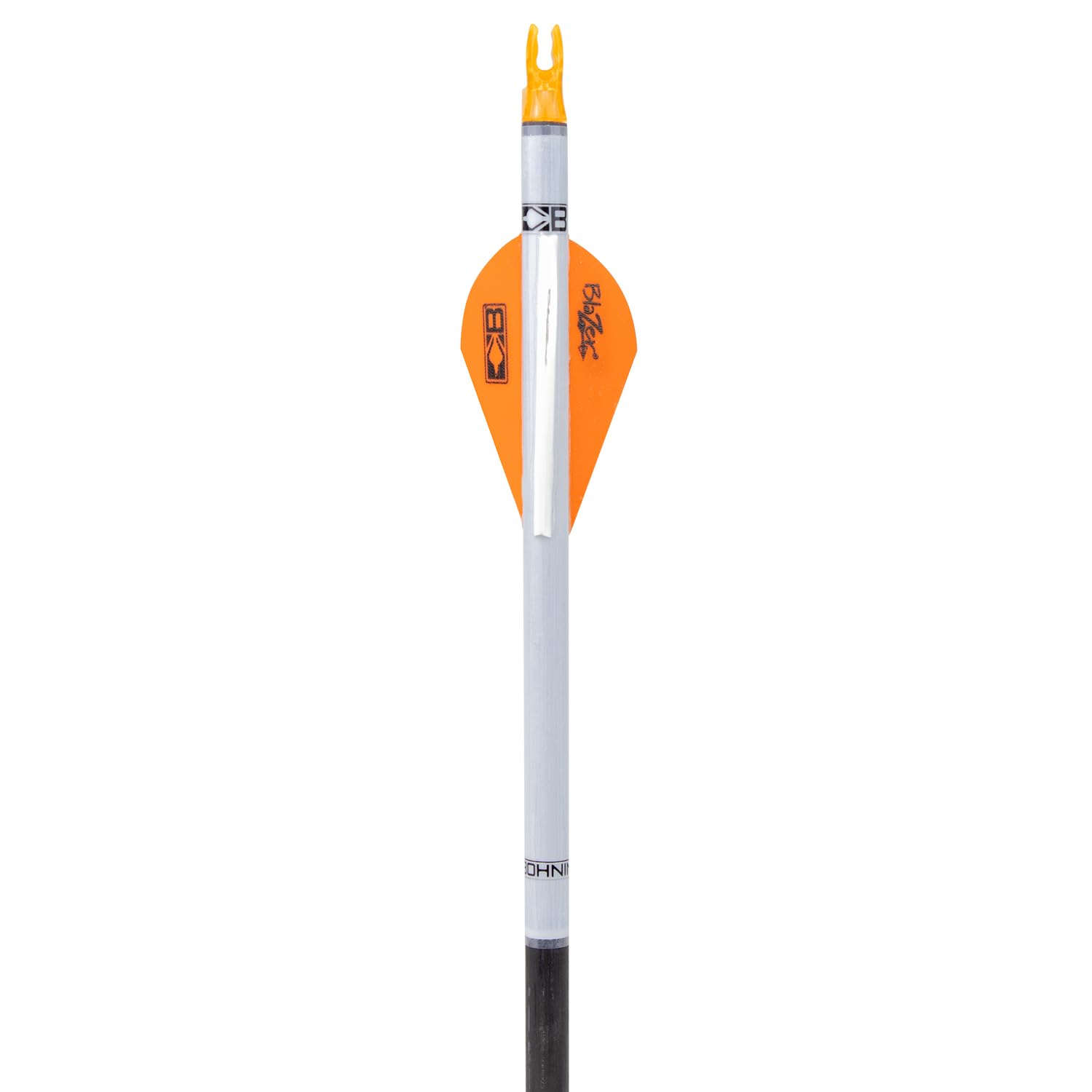 Bohning Neon Orange Blazer Quik Fletch 6pk