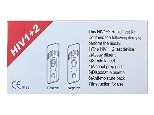 INVBIO #H.I.V Test Kit at Home Blood Rapid Test, VIH iH.I.V Rapid Home Test Kit, 1 Pack