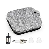 Air Filter+Fuel Filter+Spark Plug+Primer Bulb, Replacement for Stihl BG55 BG65 BG85 Leaf Blowers, 42291201800
