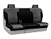 Coverking Custom Fit 60/40 Bench Seat Cover for Select Nissan Sentra Models - Alcantara (Gray)