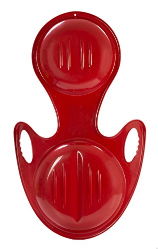 Lucky Bums Plastic Torpedo Sled, Red - Thumbnail 3