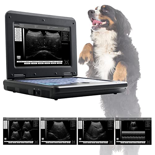 Portable Vet B Ultrasound Scanner, Sound Machine, Veterinary, Pregnancy, With Probe For Cat/Dog Horse,Goat,Cow,Sheep And Pig, Animals, Cms600P2 Vet Contec (Linear Probe) #TOP7