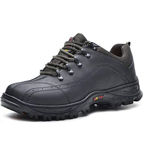 Tenis adventure masculino freejump em couro (44, Black)