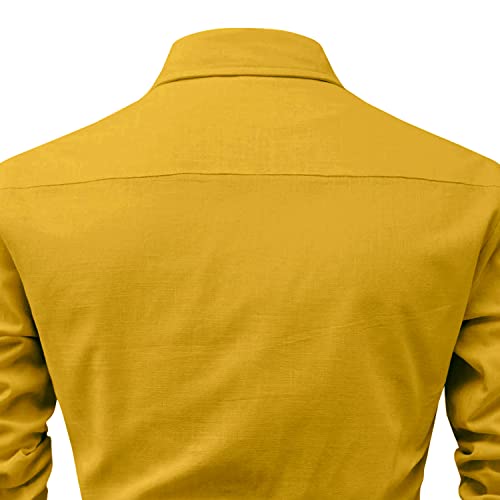 Image of Vida Loca Men Cotton Full Sleeve Casual Spread Collor Slim Fit Short Kurta for Men and Boys (Pack of 2)