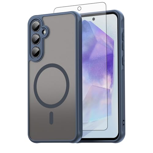 Coque Samsung Galaxy A55 5G Asuwish au fini mat translucide de qualité supérieure