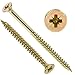 Price comparison product image 200 x 4.0mm x 30mm TIMCO ZINC and Yellow Thread Wood CHIPBOARD Screws