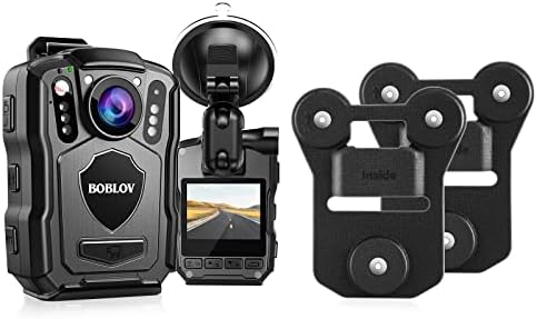 BOBLOV Bundle Deal, M5 128GB 2K Police Body Camera