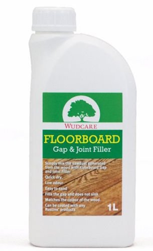 WUDCARE WCFBGF1000 Floorboard Gap and Joint Filler 1 L Quick Drying, Clear, 1L
