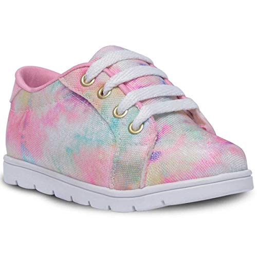 Tênis Infantil Menina Gliter 24 (24, Tie Dye)