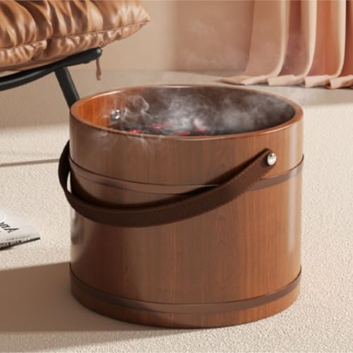 Spa de pies de madera con tapa miniatura 3