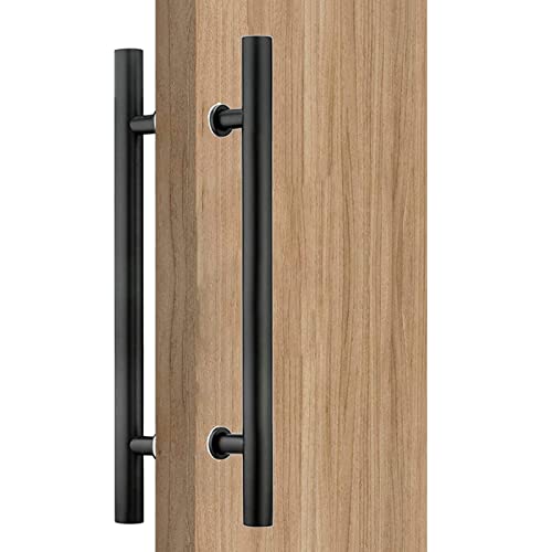 Poignée de porte d'entrée en acier inoxydable pour entrée design et épurée