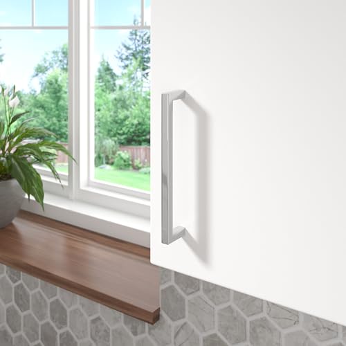 Image of Richelieu | Lambton 6 5 /16-inch (160 mm) Polished Nickel Cabinet Pull
