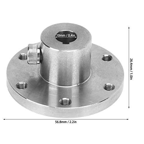 Connecteur d'accouplement de 10 mm acier pour moteur roue et accouplement arbre RC - 3