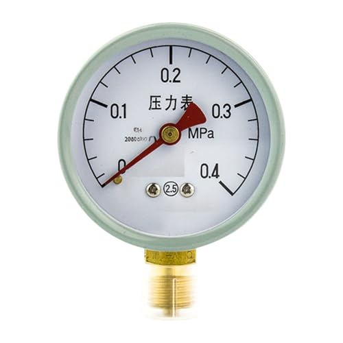 Manomètre Y-60 pour circuit d'eau et contrôle de pression 0-0.4 MPA