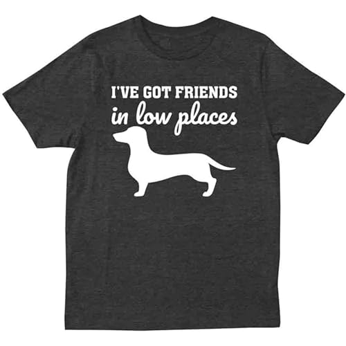 Keyru Funny Doxie Gifts for Mom Dad Dog Lover Dachshund Wiener Dog 1 Mens t-Shirt Top Sweatshirt Short Sleeve Black L