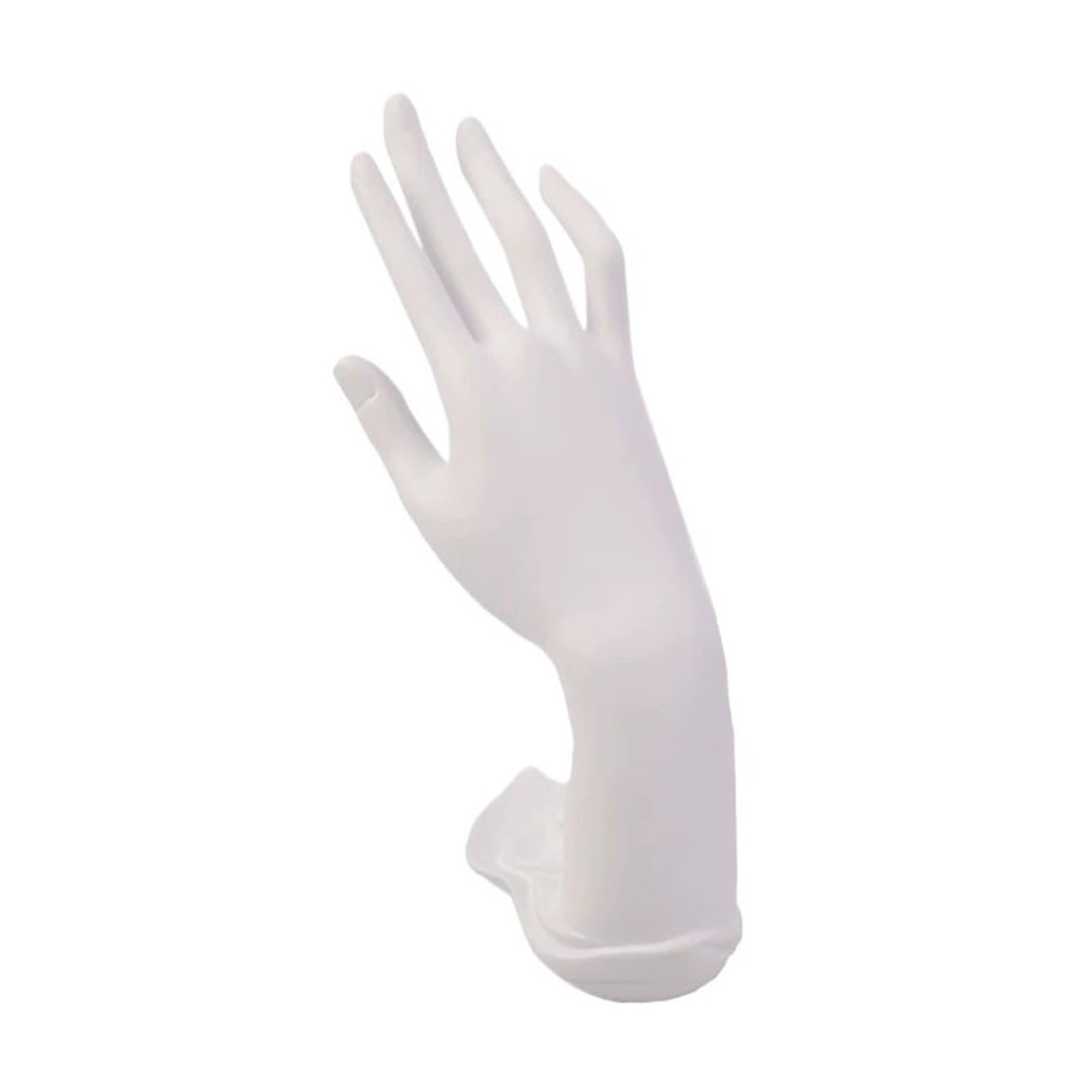 CJHFR472SG Jewelry Organizer Stands Mannequin Hand Resin Jewelry Ring Holder Bracelet Display Stand Jewelry Display Stand(White)