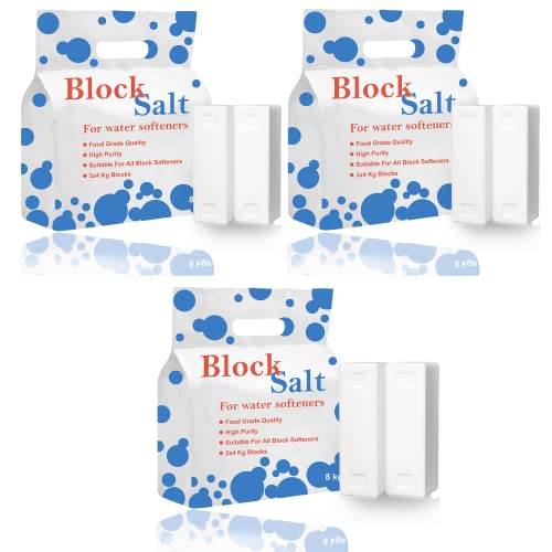 Water Softener Salt Block 3 Pack