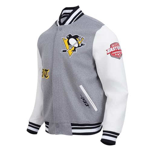 Image of Pro Standard Mens NHL Old English Varsity Jacket