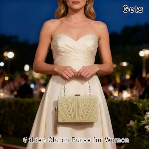 Sac à main plissé chic à pompons le cadeau idéal pour femme avec chaîne