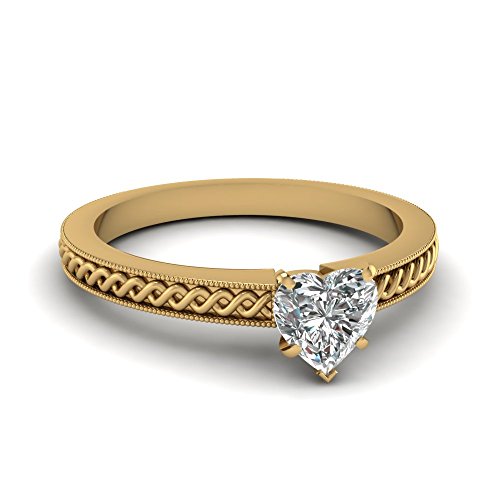 Bague en nacre ou pierre précieuse cœur le cadeau de fiançailles idéal