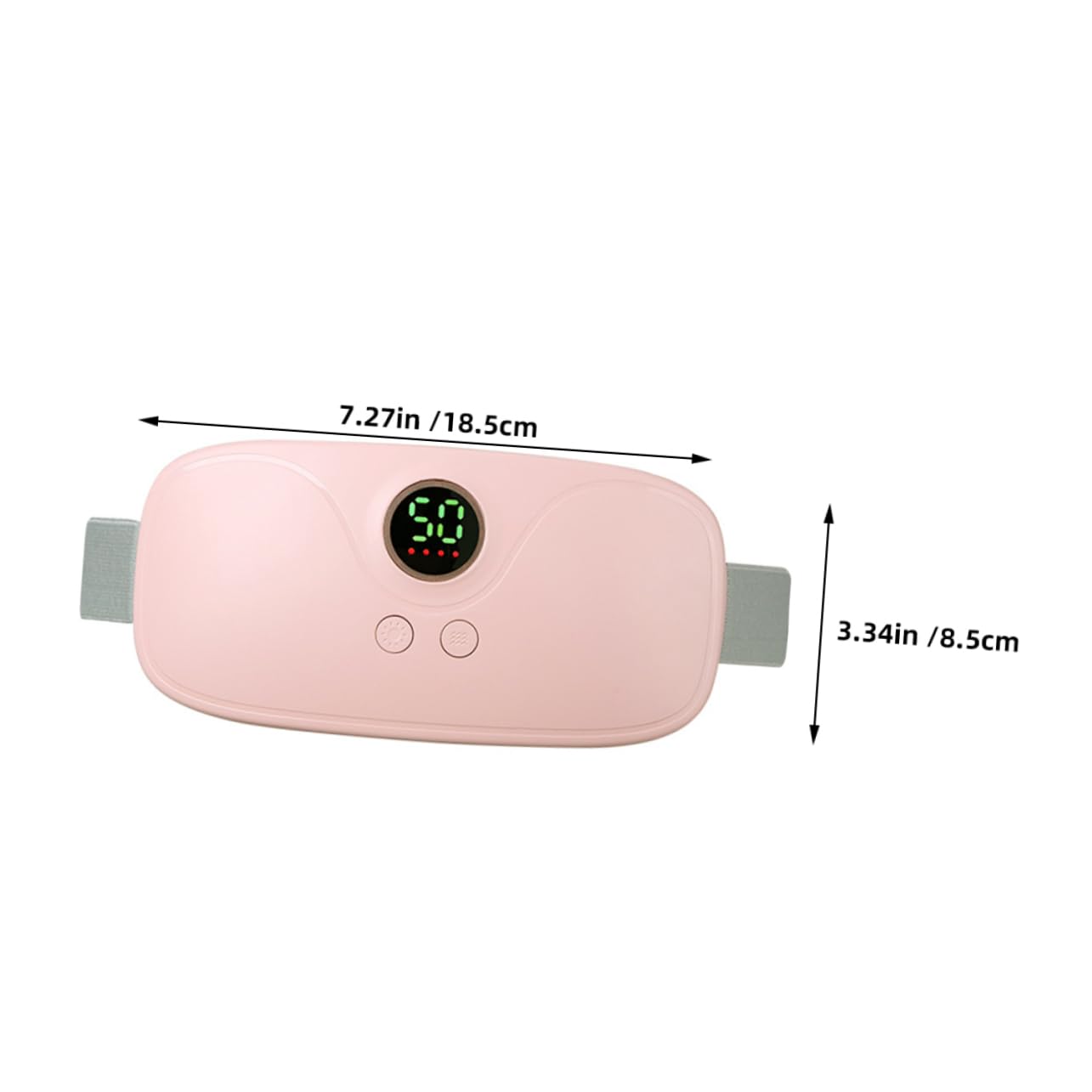 Tragbares Heizkissen 1 Satz Rosa mit USB Ladung, 3.7v, 10w
