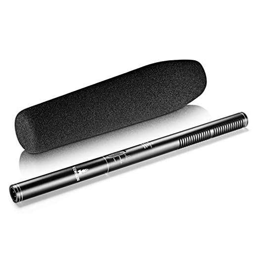 Microfone Shotgun Super Unidirecional Ultra-cardióide Condensador 944 - Lorben