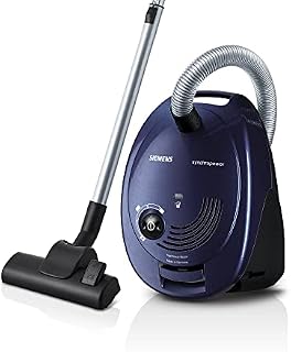 Siemens VS06A111 vacuum 2200 W Cylinder vacuum 4 L Blue VS06A111, 2200 W, 28 kWh, 10 A, 50 Hz, Cylinder vacuum, Dust bag