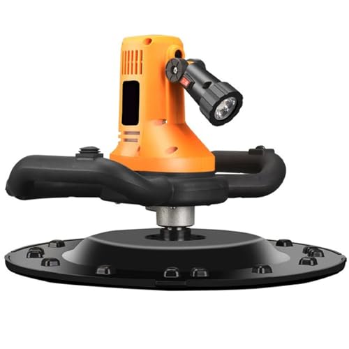 Concrete Paddle Wall Smoothing Machine 2880W Wall Smoothing Machine, 280-2800RPM Handheld Drywall Sander and 6 Adjustable Speed Electric Plaster Mortar Cement Putty Trowel