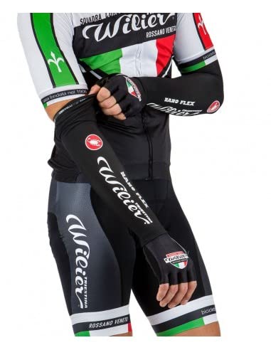 Manguitos ciclismo WILIER de Nanoflex repelente al agua - XL