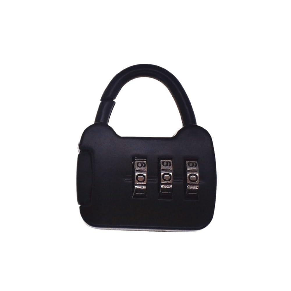 Suitcase Locks, Multicolor 3-Dial Combination Padlock for Luggage(A1)