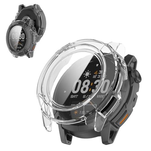 For COROS NOMAD �p �P�[�X �J�o�[ KONXISA COROS NOMAD �J�o�[+�t�B���� ��̌^�iPC�P�[�X+�K���X�t�B�����j�����ߗ� �C�菝�h�~ �Ռ��z�� �����[�d�\ �S�ʕی� ���E�ȒP�i�N���A�j