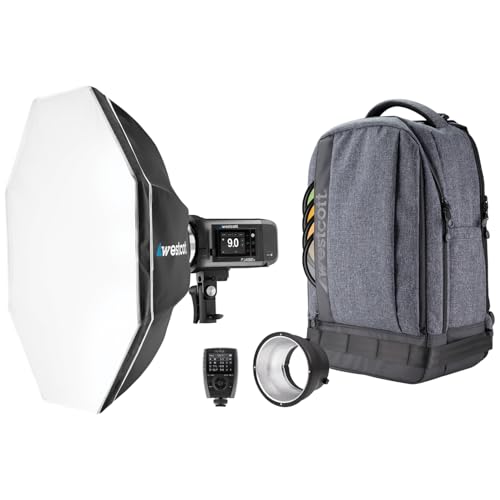 Westcott FJ400 II Touchscreen Strobe 1-Light Backpack Kit with FJ Pro AC/DC Battery (400Ws) & FJ-X3 S Wireless Trigger Compatible with Sony Cameras